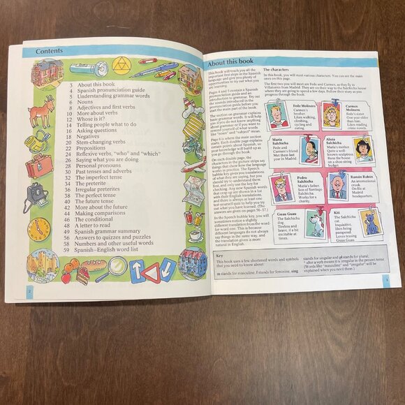 Learn Spanish Paperback Book Nicole Irving An Usborne Introduction 9780746005361 - Picture 6 of 7